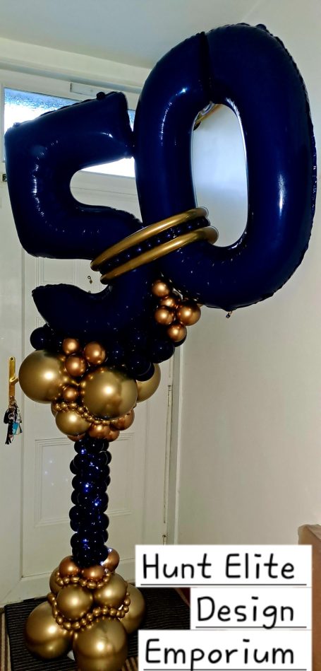 Birthday Balloon display